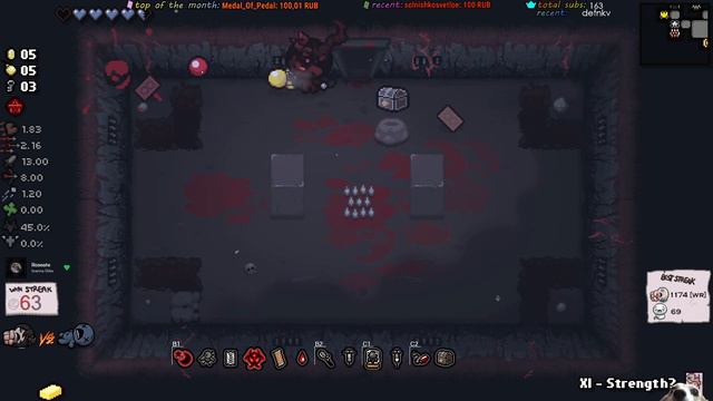 [064] Рандомный персонаж в Сундук | Не надо слез | The Binding of Isaac: Repentance смотреть онлайн