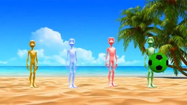 Разноцветный зелёный человек. смотреть онлайн