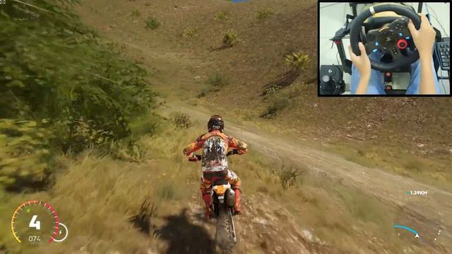 KTM 450 EXC - The Crew 2 | Logitech g29 gameplay смотреть онлайн