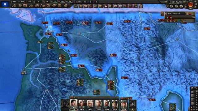 Hearts of Iron IV - America Decolonised (Chile Playthrough) смотреть онлайн