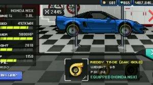 How to make the Fastest (Honda Nsx) with drag tune!! On Pixel car racer ( 3.4) seconds