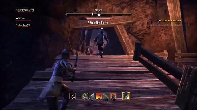 The Elder Scrolls Online. Game play.Guild name and more. смотреть онлайн