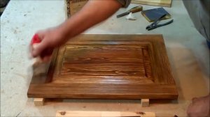 Как не испортить дерево покраской | Покраска мебельных фасадов | Мастер по дереву В. Чекушев