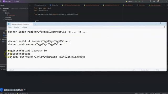 Web Api - FastAPI #18 : Deploy in Docker in Azure Api App смотреть онлайн