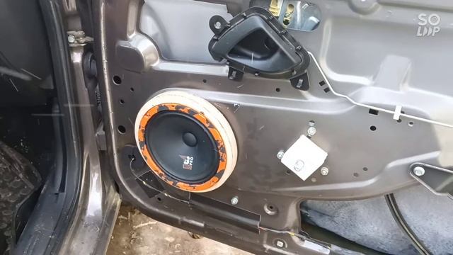 замена штатной акустики в автомобиле Лада гранта смотреть онлайн