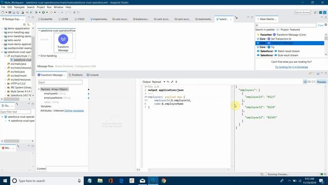 DataWeave 2.0 CSV To JSON Using Mulesoft смотреть онлайн