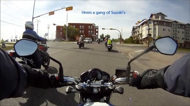 2014 Suzuki SFV 650 Gladius ABS Test Ride