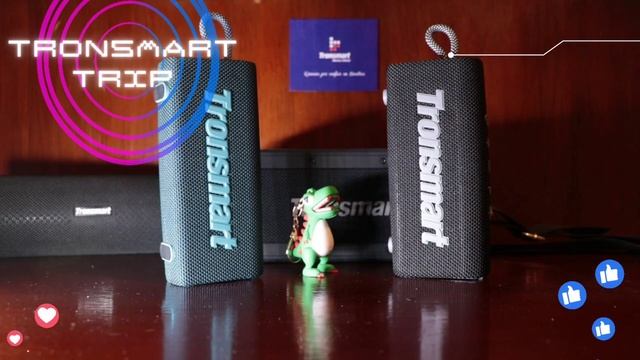 tronsmart Trip prueba de sonido en modo estereo смотреть онлайн
