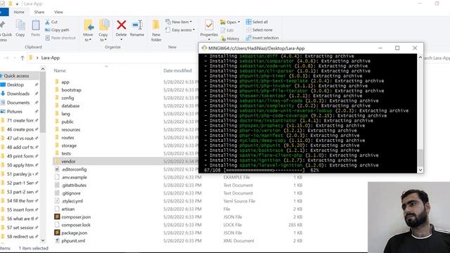 (93) Pull Laravel Code from GitHub Repository | Laravel 9 Course in Hindi смотреть онлайн