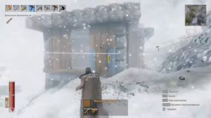 Valheim: Как Построить Дом с плоской крышей в горах.