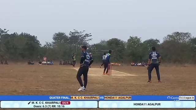 M.K.C.C KHAIRPALI VS HONDA11 AGALPUR AT-BUROMUNDA смотреть онлайн