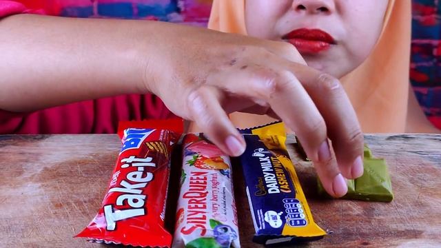 ASMR CHOCOLATE BARS || BENG BENG NUTS, TAKE IT DELFI ,KITKAT CHUNGKY, SILVERQUEN,CADBURY CASHEW NUT