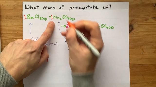 What Mass of Precipitate forms when BaCl2 is mixed with Na2SO4 (Example) смотреть онлайн
