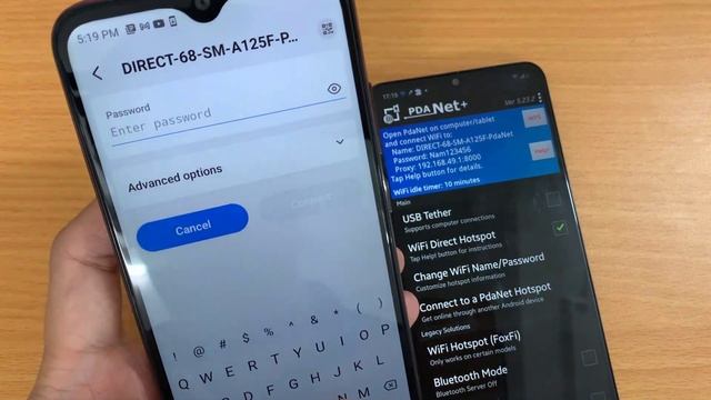 How to share wifi from phone to phone on Android | PdaNet+ смотреть онлайн