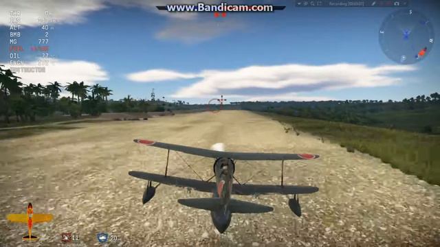 F1M2 finishing a B-18a - War Thunder смотреть онлайн