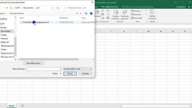 Convertir Xml vers Excel, How to Convert an XML to Excel смотреть онлайн