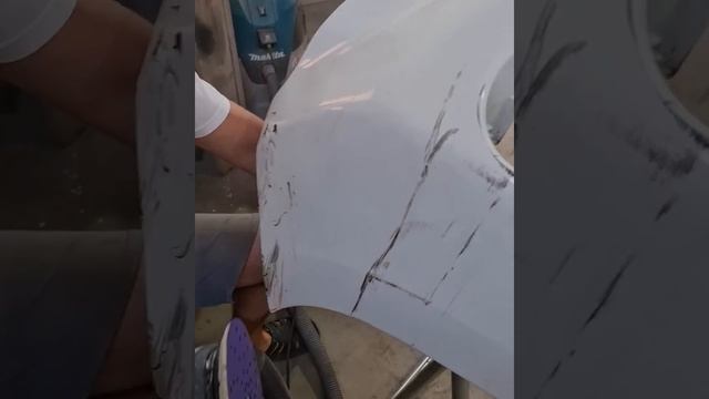 Ремонт бампера от автомобиля Toyota Land Cruiser Prado. смотреть онлайн