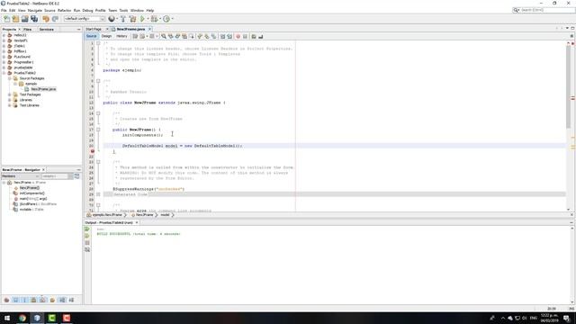 Llenar de datos manualmente un JTable con Java y NetBeans смотреть онлайн