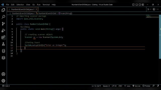 Number is Even or Odd using Java Program | Taking Input From the User смотреть онлайн