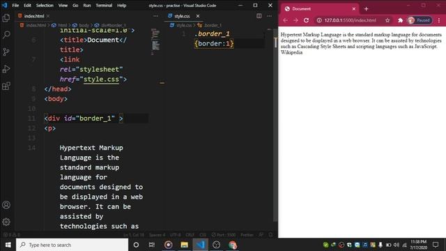 Web Design || CSS Tutorial part 4|| Borders & outlines смотреть онлайн