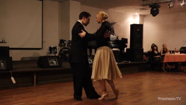 Владислав и Екатерина Сопиковы, 2, Moscow, Milonga "El Abrazo" 20.04.2016 смотреть онлайн