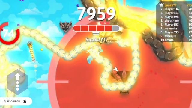 Snake.Io ? My Snake Left Out Of The Map Multiple Times In Single Game! Glitch Or Hack? Snake Game смотреть онлайн