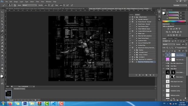 Tutorial blockchain photoshop action - Free Download 2020 смотреть онлайн