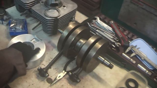 сборка мотора подписчика Ява 638 ч.1(Jawa 638) смотреть онлайн