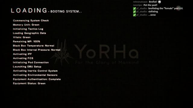 [03-29-2017] Nier Automata - "Pet the Pod!" смотреть онлайн