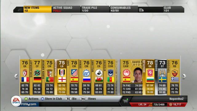 FIFA 13 Ultimate Team - PACK OPENING - 25k SPECIAL PACKS! смотреть онлайн