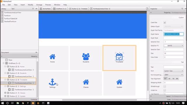 School Management System Redone with JavaFX #1 смотреть онлайн