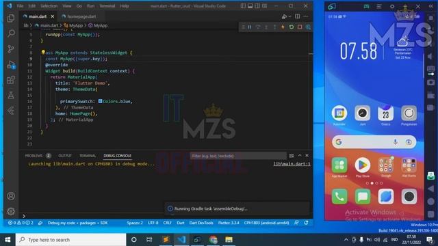 Membuat Crud dengan Flutter php mysql смотреть онлайн