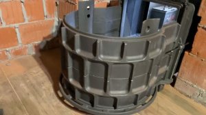 КАК СОБРАТЬ АВАНГАРД? Чугунная печь для бани на 30 кубов.