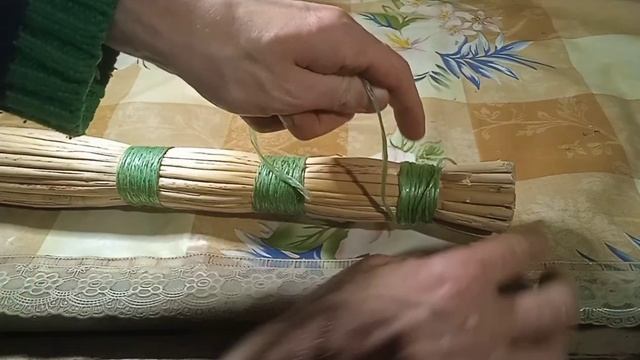 Как перевязать правильно веник домашний смотреть онлайн