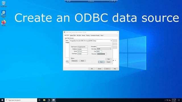 Setup the PostgreSQL connection in Integraxor SCADA смотреть онлайн