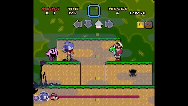FNF NINTENDOESNT Fanmade V1 - (CM remix or Mario Mix?) - Night Of Snes смотреть онлайн
