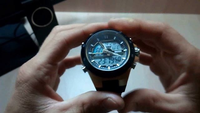 Часы skmei 1016 Спортивная класика. Обзор и настройка часов смотреть онлайн