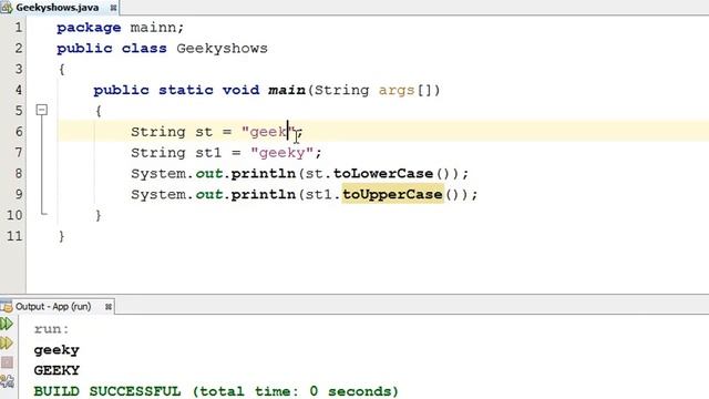 256. toLowerCase and toUpperCase Method in Java Programming (Hindi) смотреть онлайн