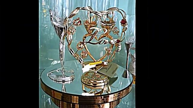 Свадебные бокалы Swarovski смотреть онлайн