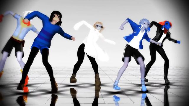 [MMDxUNDERTALE] LEAN ON [Frisk, Sans, Alphys, Undyne, Chara, Papyrus, Mettaton Ex] смотреть онлайн