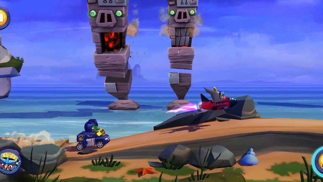 Спасаем их! — Прохождение игры Angry Birds Transformers #2 смотреть онлайн