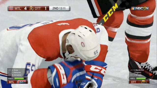 NHL 17 - Montreal Canadiens vs Ottawa Senators - Xbox One смотреть онлайн
