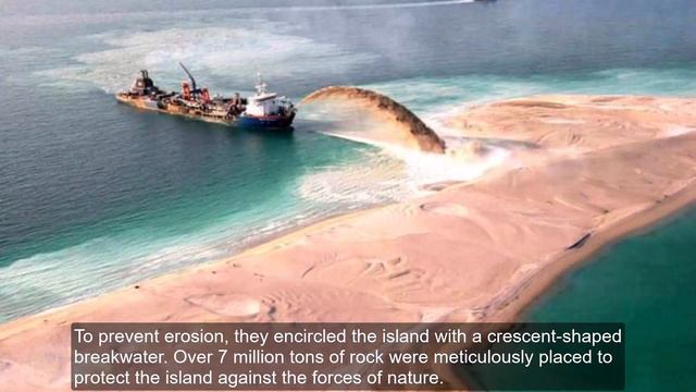 How Engineers Made The Massive Palm Jumeirah Island In Dubai Sea | Dubai | Minute Facts смотреть онлайн