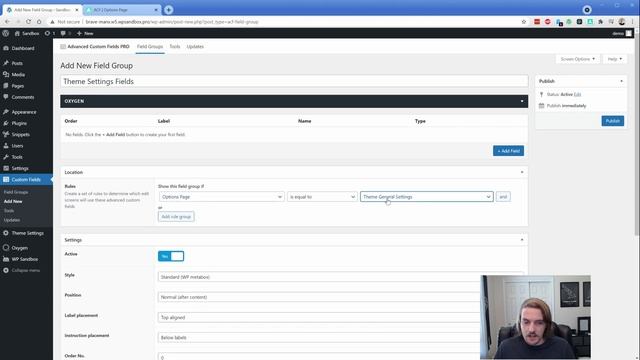 How to Create and Use an ACF Options Page in Oxygen Builder смотреть онлайн