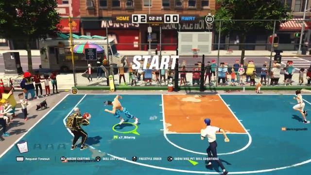 3on3 freestyle 1 PRO VS 2 NOOBS *BLOW OUT* смотреть онлайн