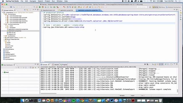 Spring Boot - Connecting to an Azure SQL Server Database смотреть онлайн
