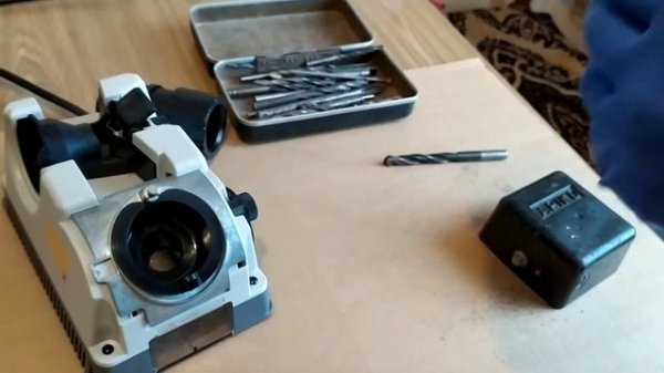 Тест заточного станка Drill Doctor DD750