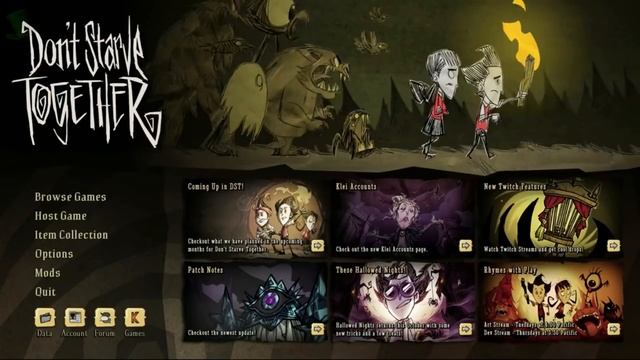 НОВАЯ СИСТЕМА ВЫПАДЕНИЕ ПОДАРКОВ И НОВЫЙ TWITCH DROPS Don't Starve Together смотреть онлайн