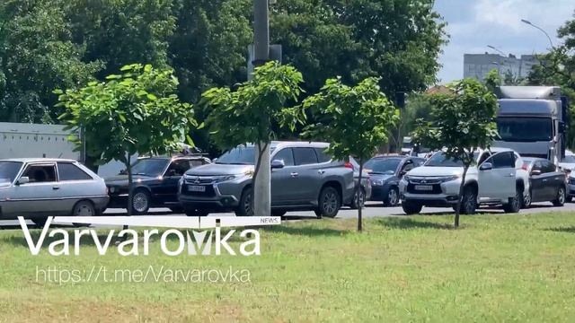 Пробка Николаев возле Варваровского моста смотреть онлайн