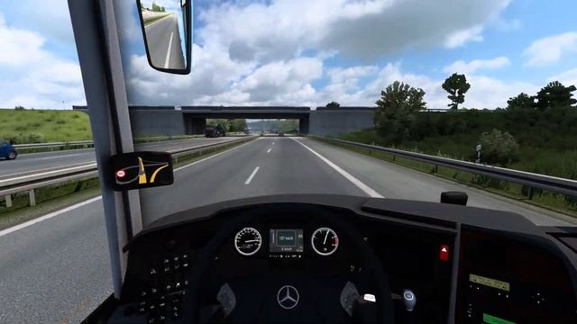 Mercedes Travego Special 15 - Euro Truck Simulator 2 | 1.43 Mods | Promods Gameplay смотреть онлайн